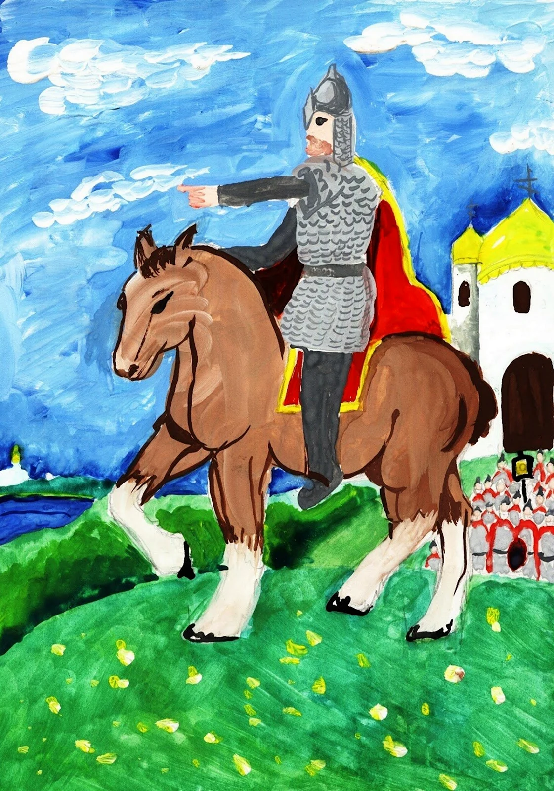 Портрет богатыря Невский