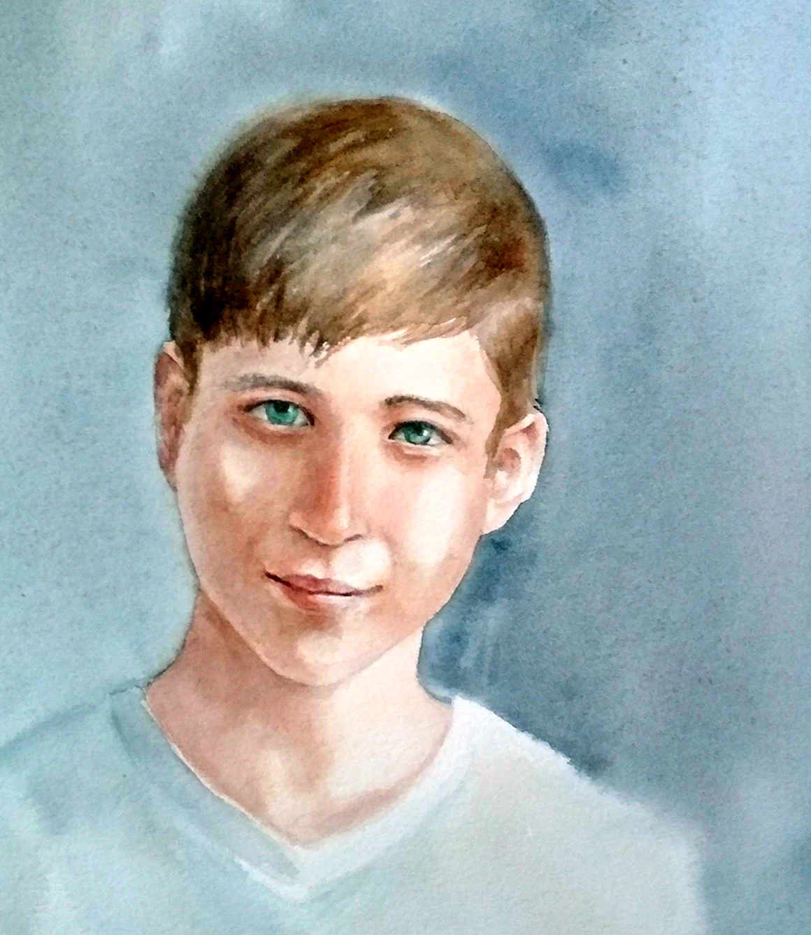 Портрет юноши Шамурзаев