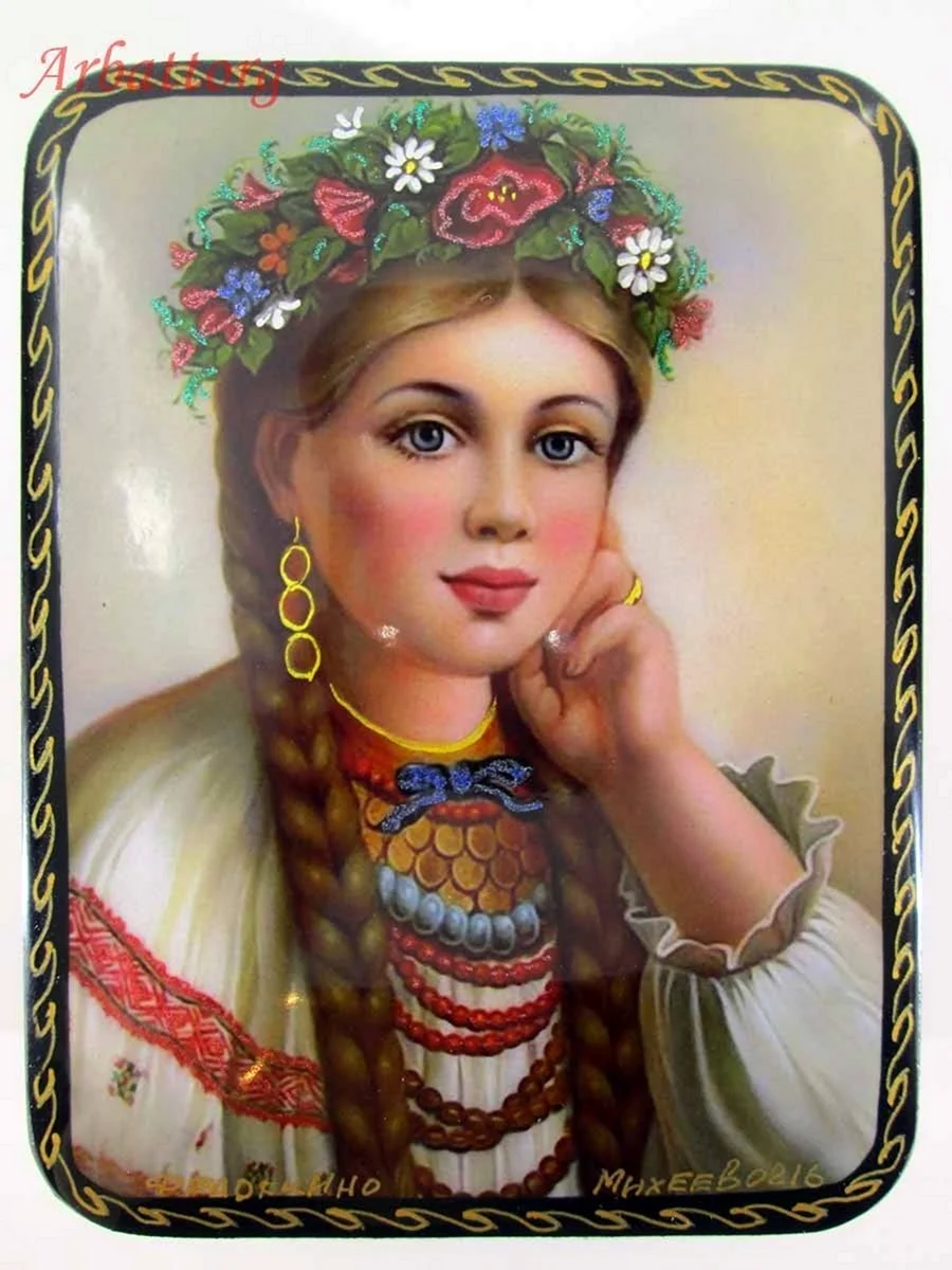 Портреты славянских девушек