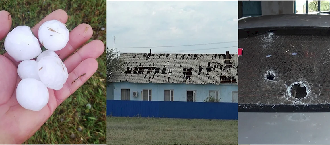 Последствия града