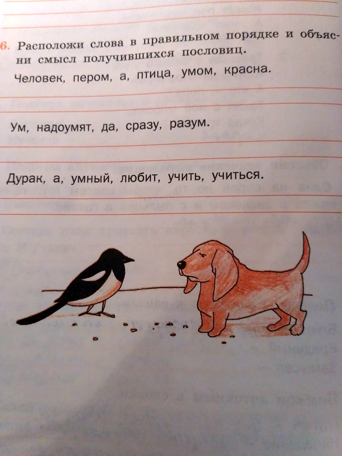 Пословицы к рассказу выскочка