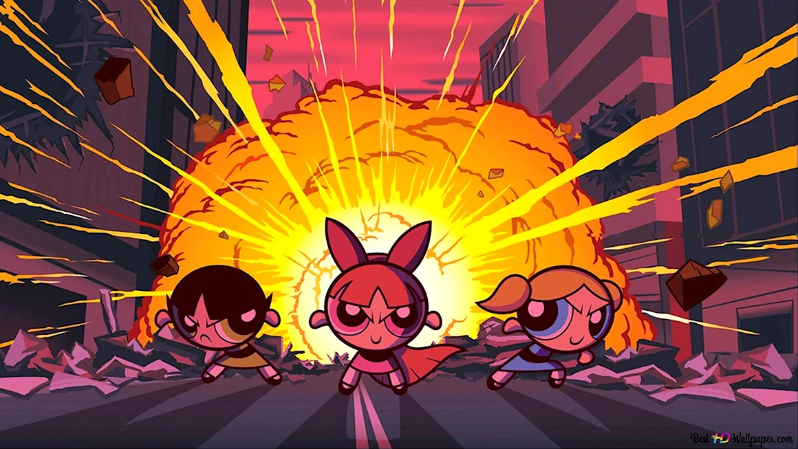 Powerpuff girls обои