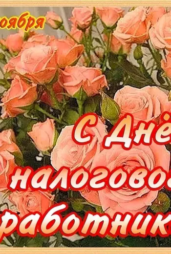 Поздравление с днем работника налоговых органов