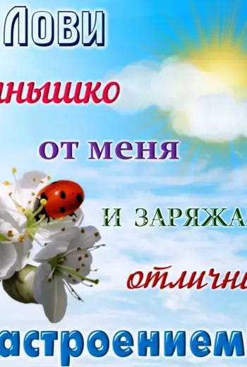 Поздравления с хорошим настроением