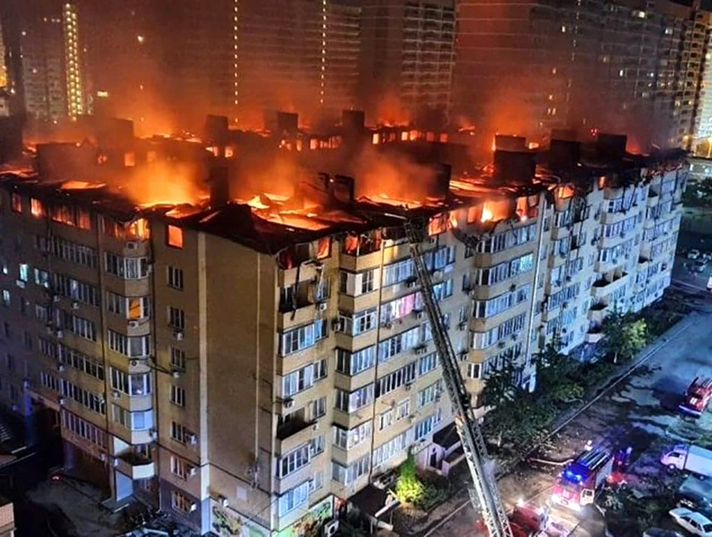 Пожар в Краснодаре 13.09.2020