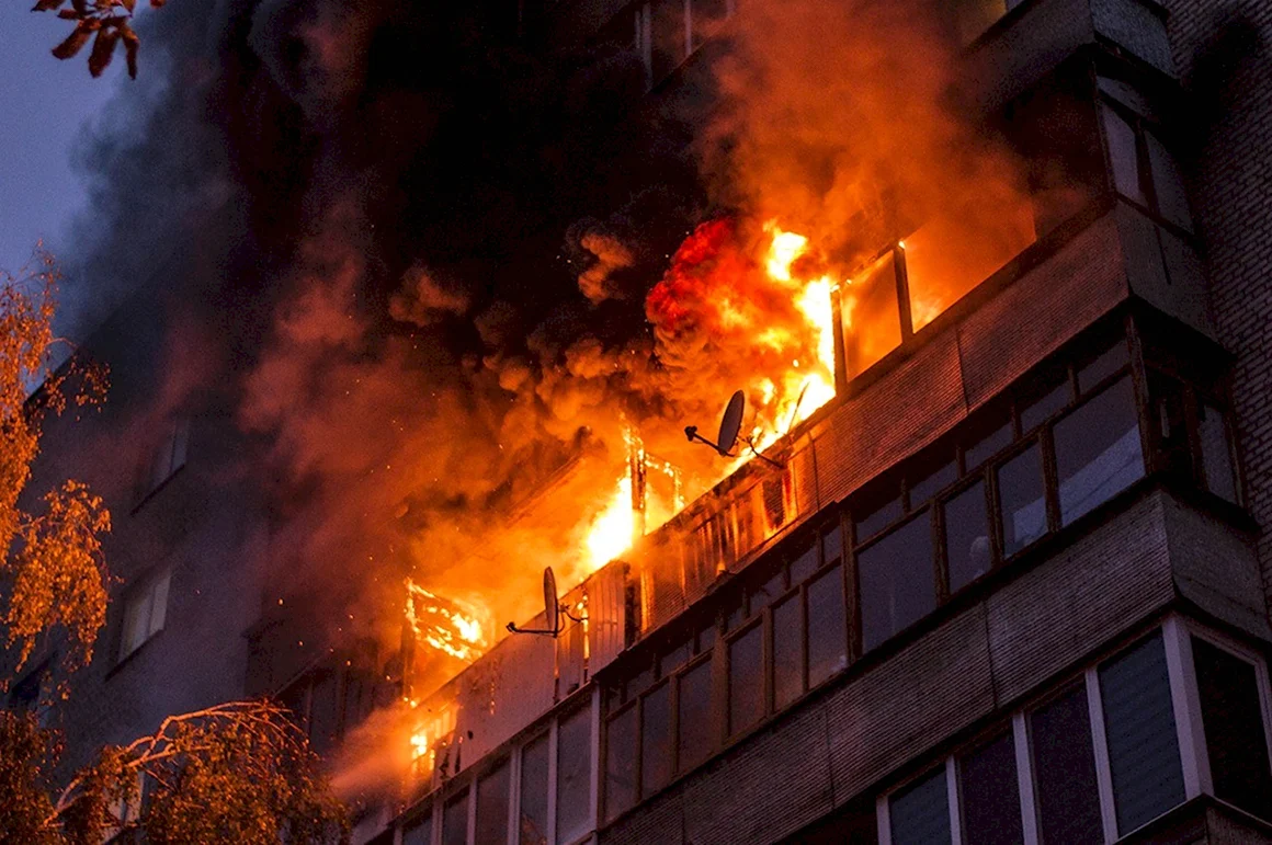 Пожар в квартире