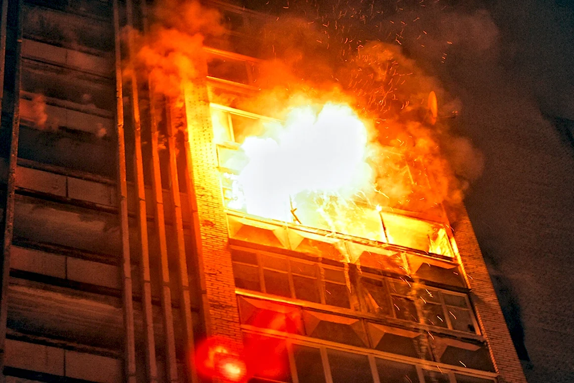 Пожар в квартире