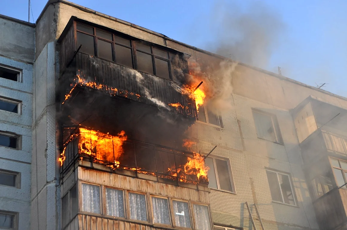 Пожар в квартире