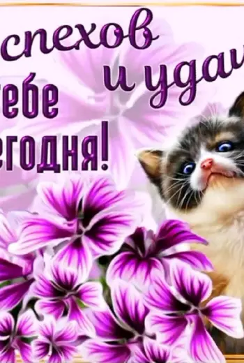 Пожелание удачи