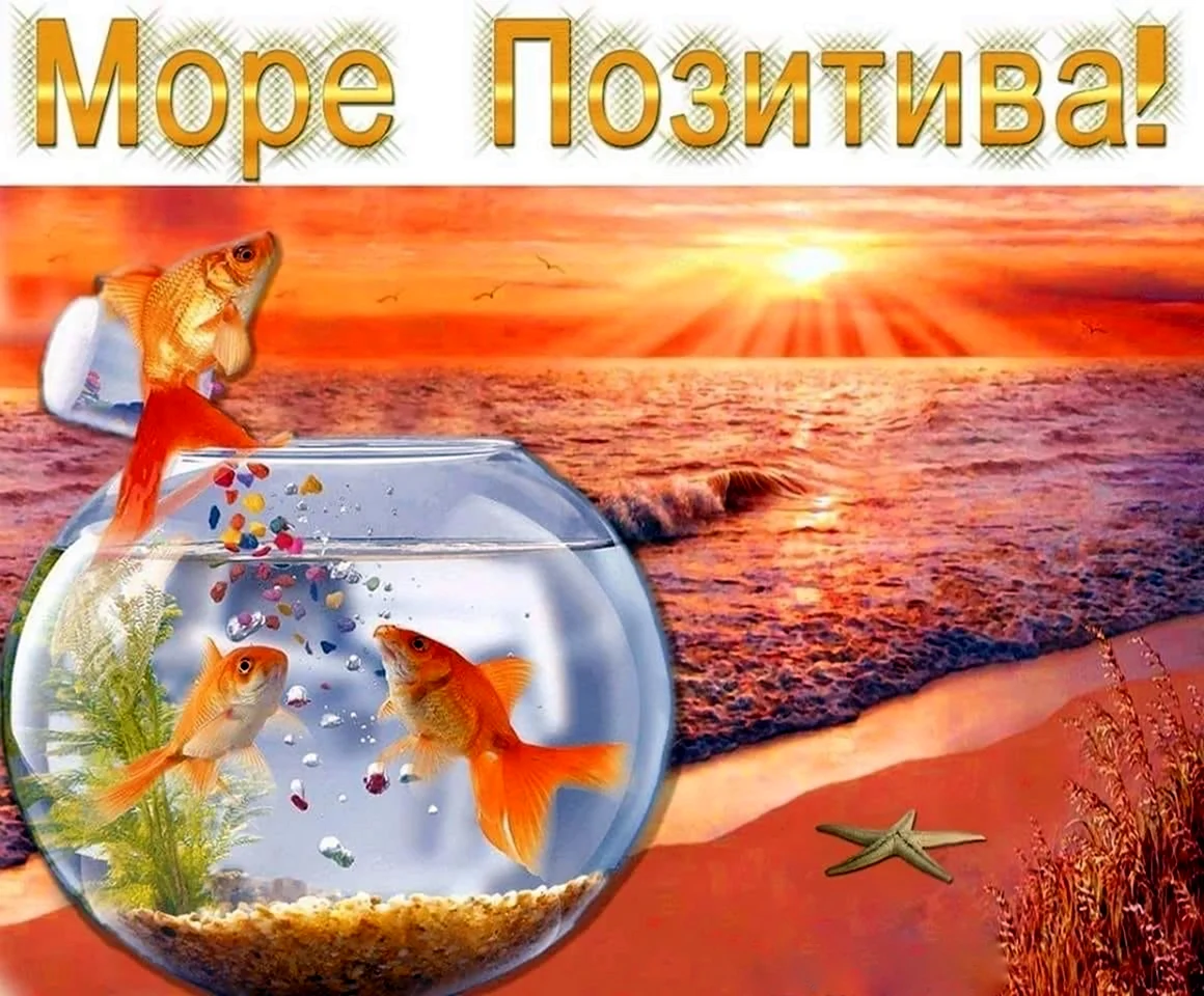 Пожелания море позитива