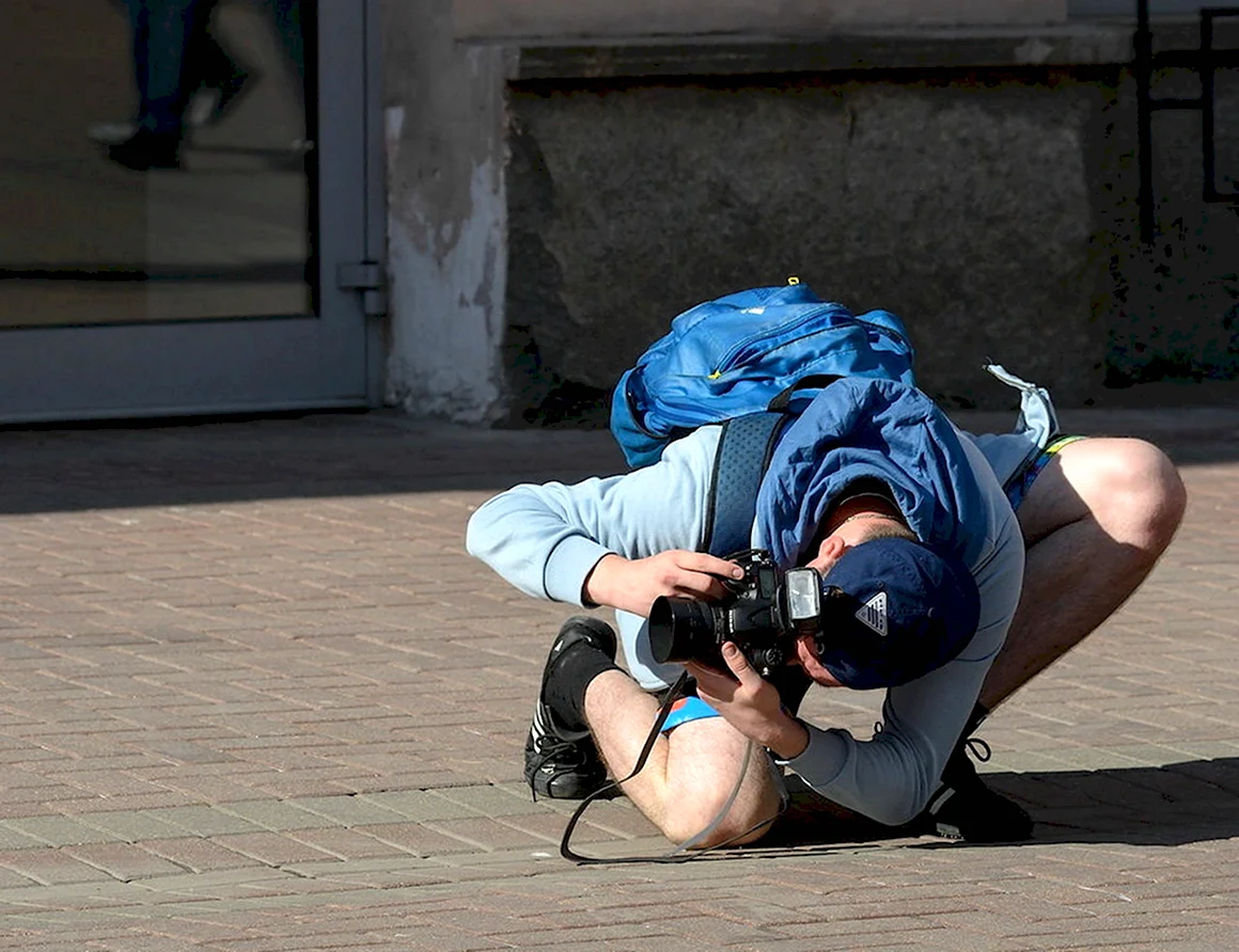 Позы фотографа