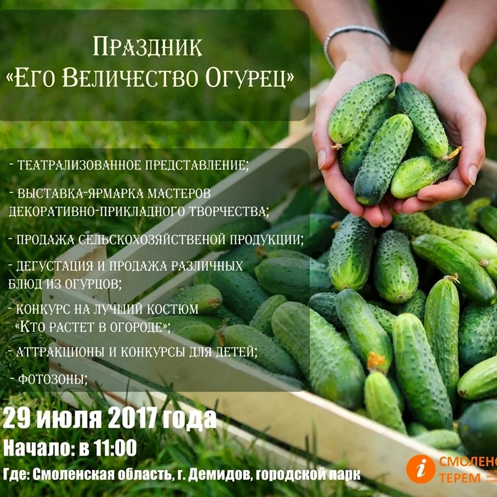 Праздник его Величества огурца