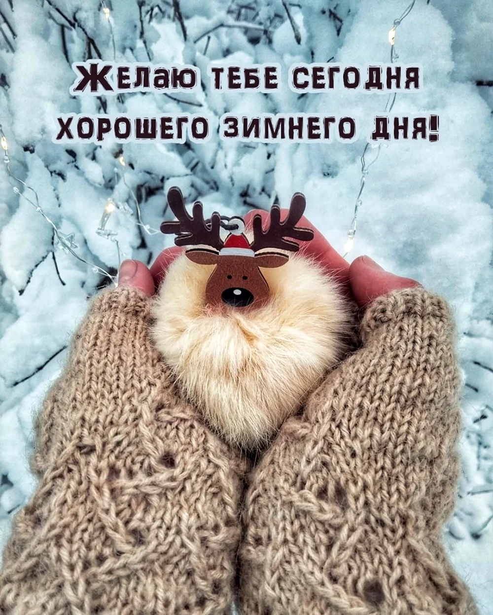 Приятного зимнего дня