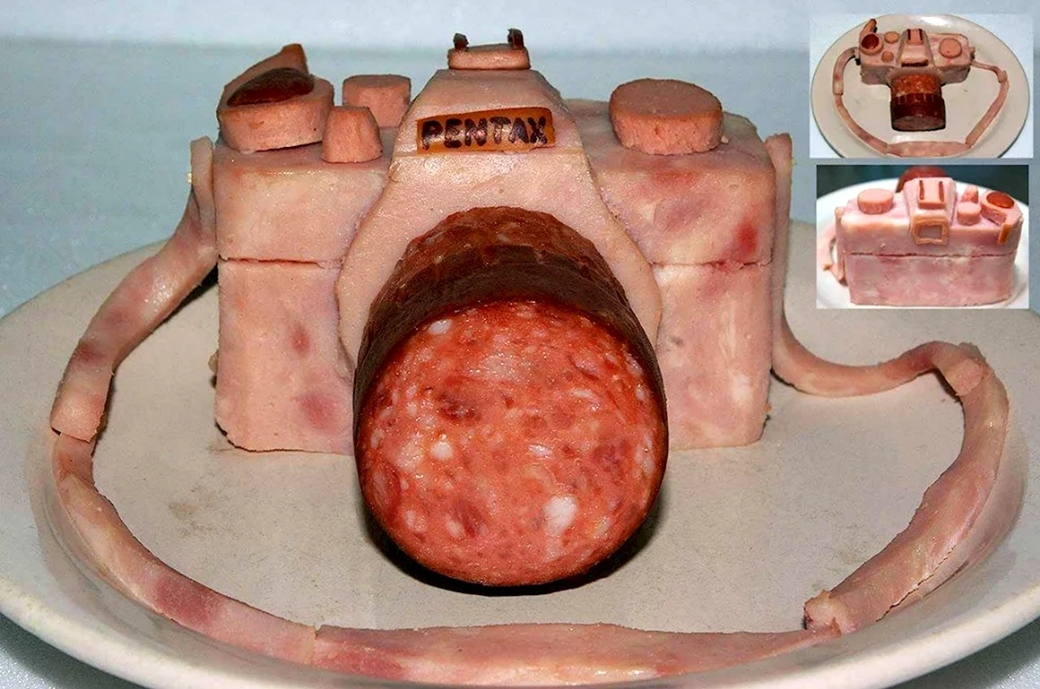 Прикольная колбаса