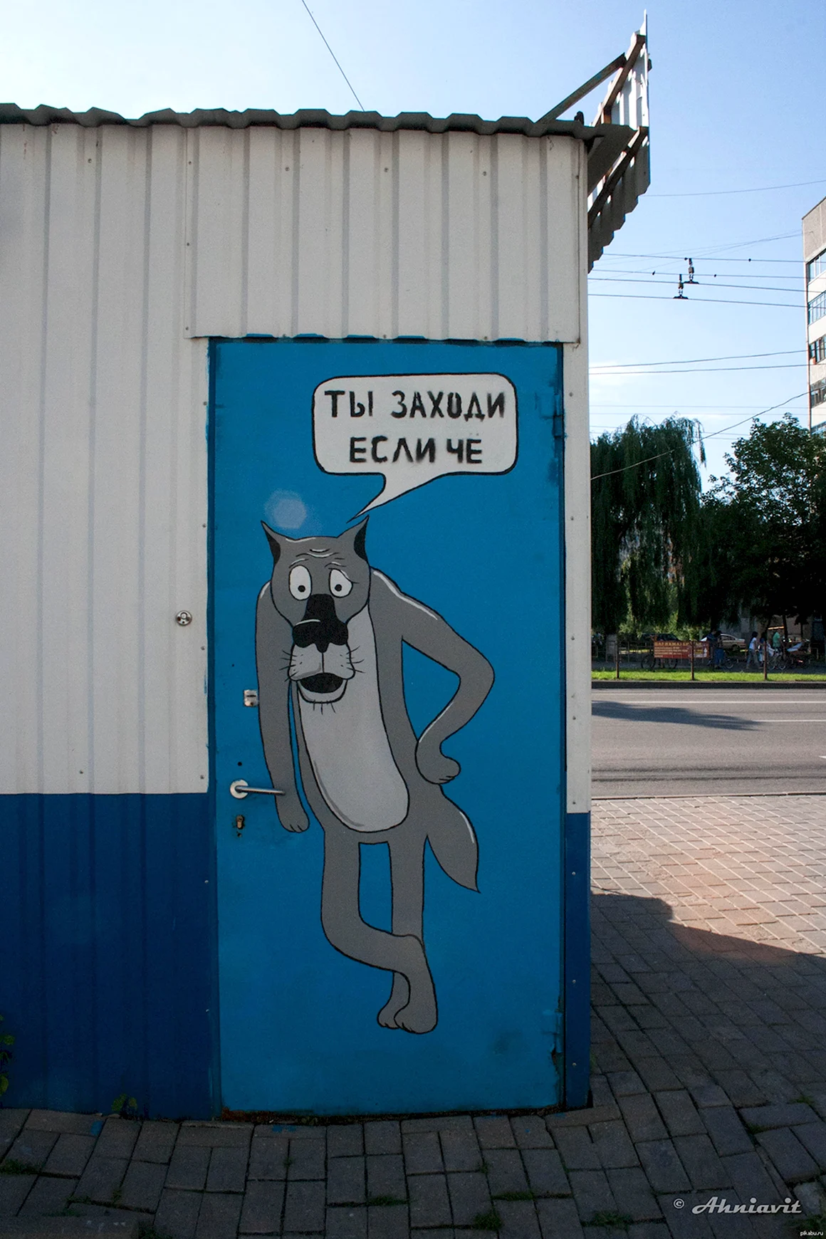 Прикольные двери