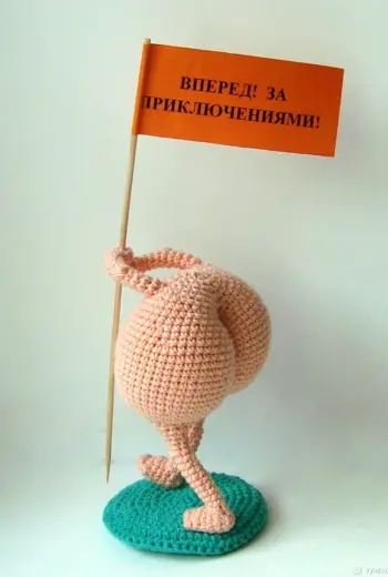 Прикольные сувениры крючком