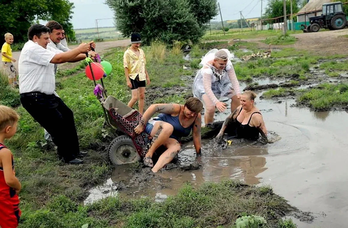 Приколы про деревню