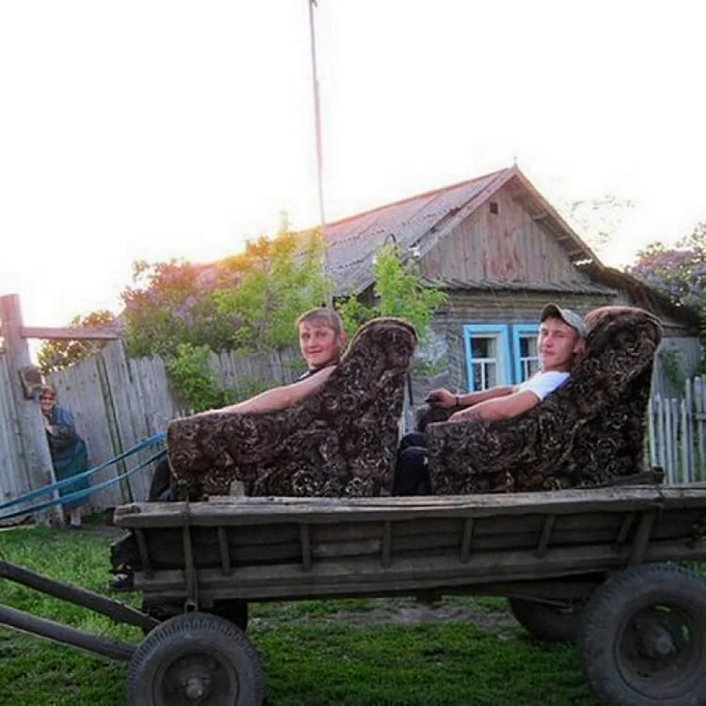 Приколы про деревню