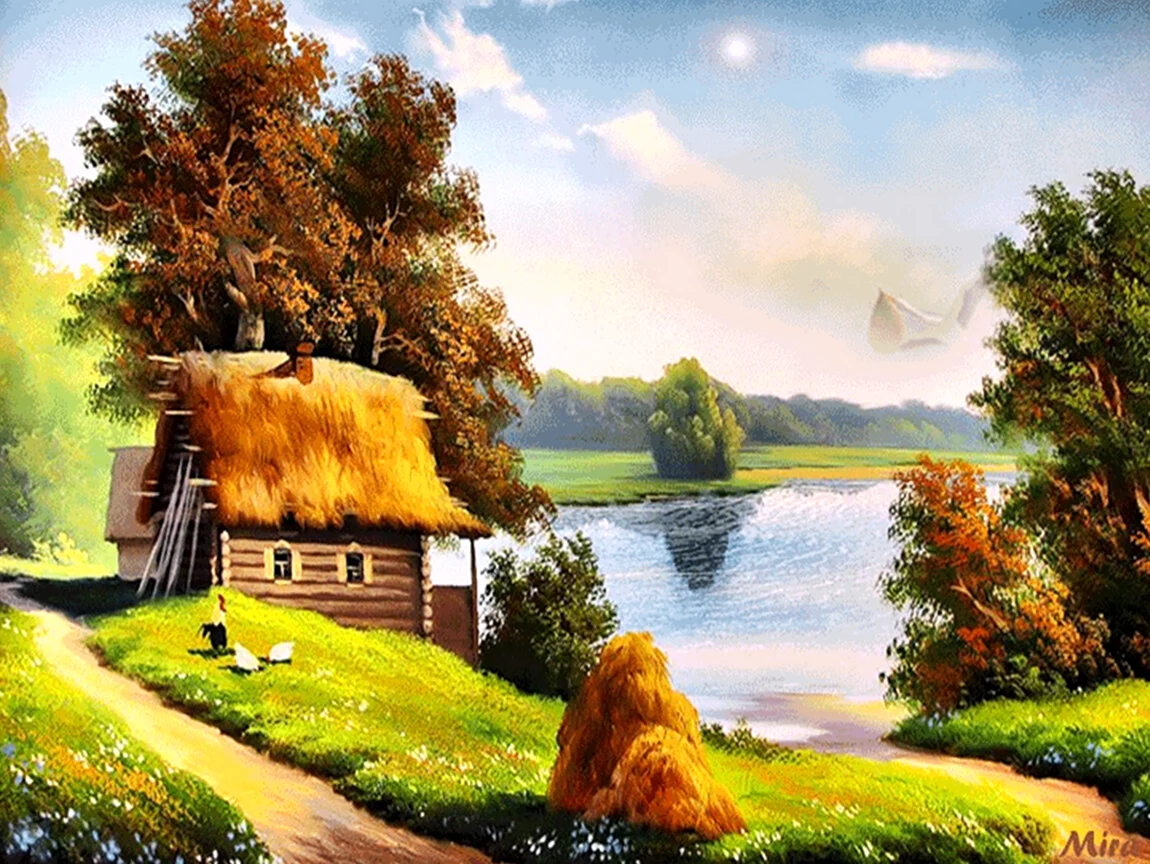 Природа деревня