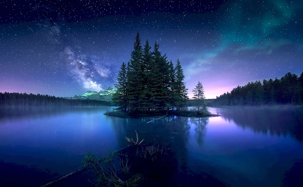 Природа ночью