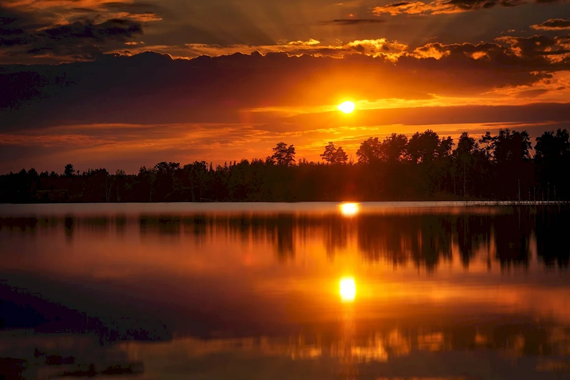 Природа вечер