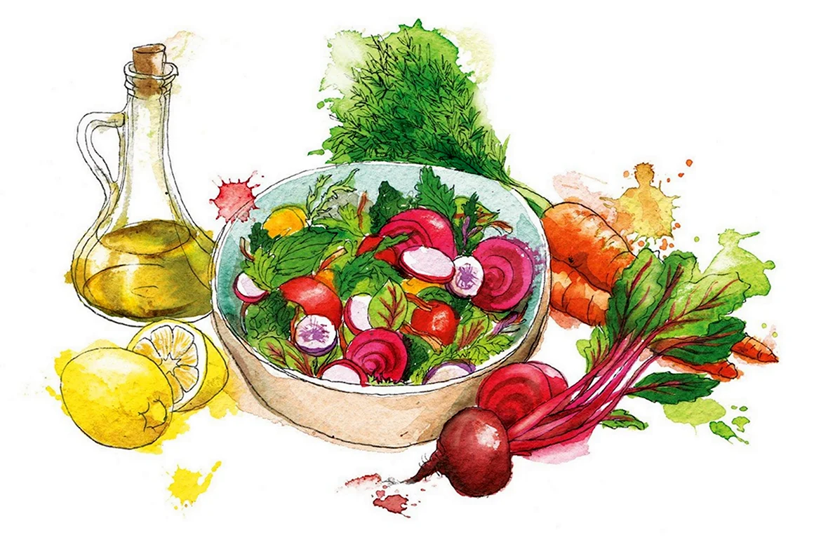 Продукты рисунок