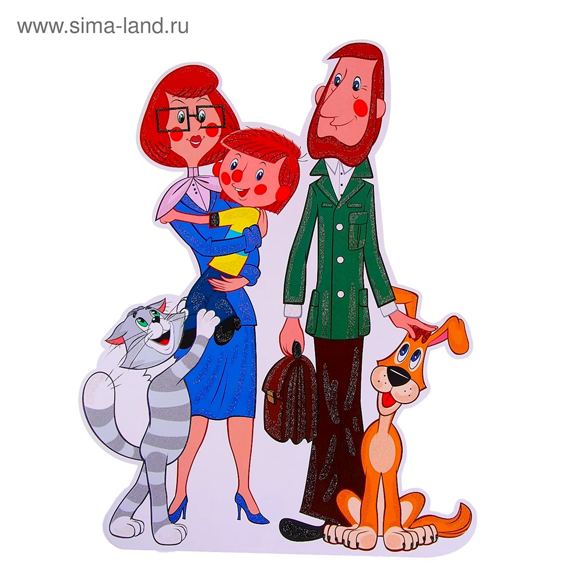 Простоквашино семья дяди Федора