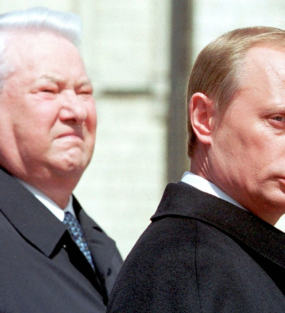 Путин 1990 Ельцин