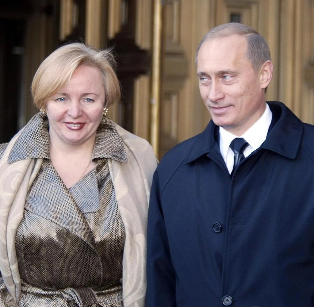 Путин с женой