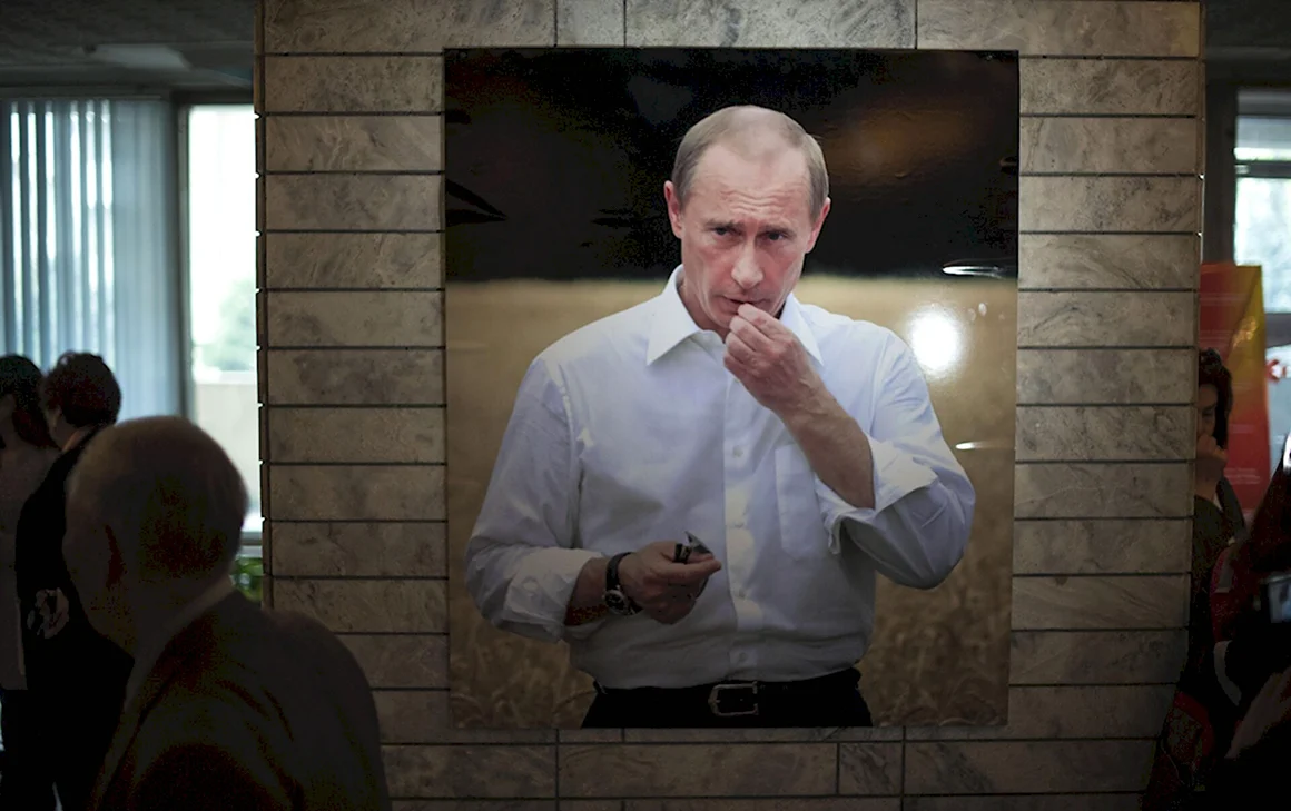 Путин в необычной обстановке