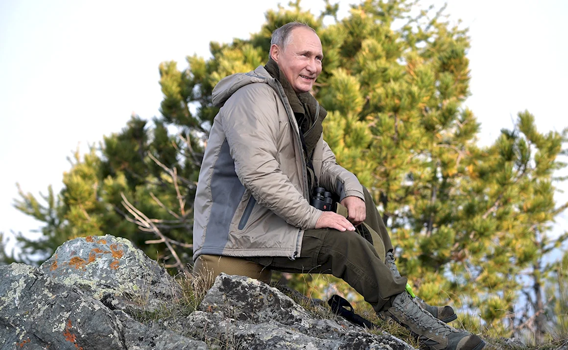Путин в тайге 2018