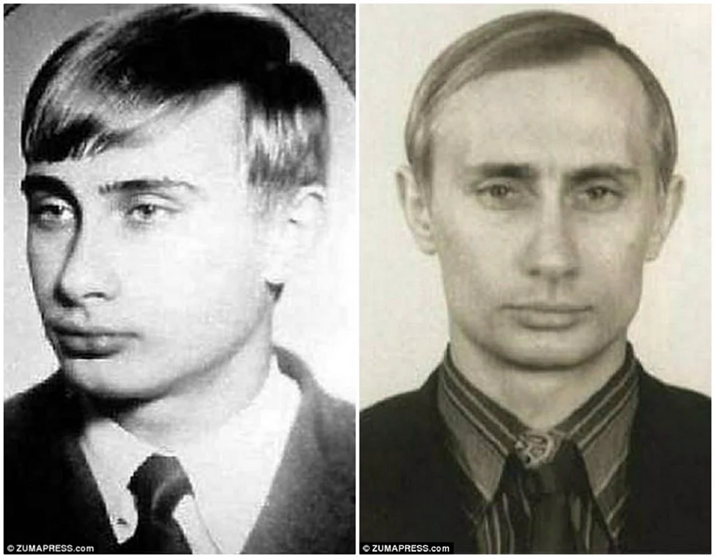 Путин Владимир Владимирович в юности