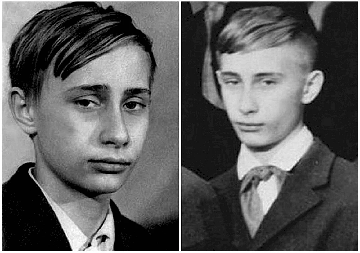 Путин Владимир Владимирович в молодости