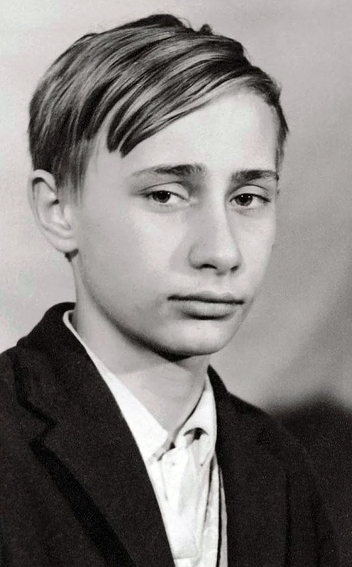 Путин Владимир Владимирович в молодости