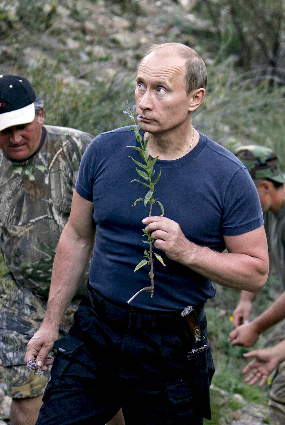 Путин Владимир Владимирович в неформальной обстановке