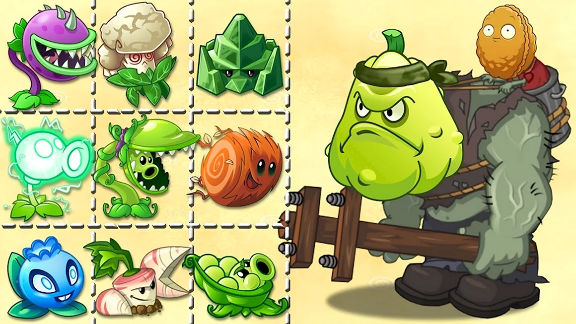 PVZ 2 зомби
