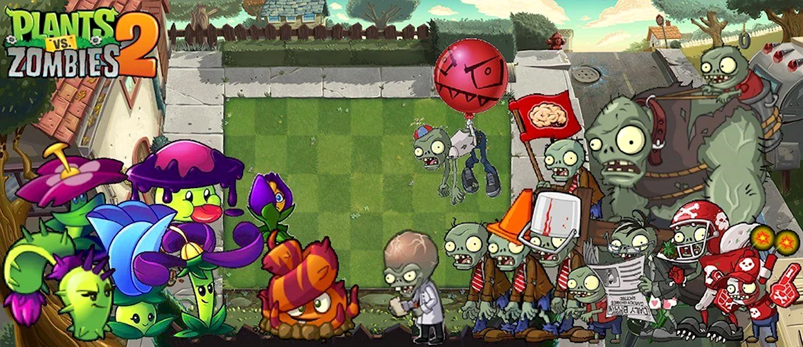 Растения против зомби 2 PVZ