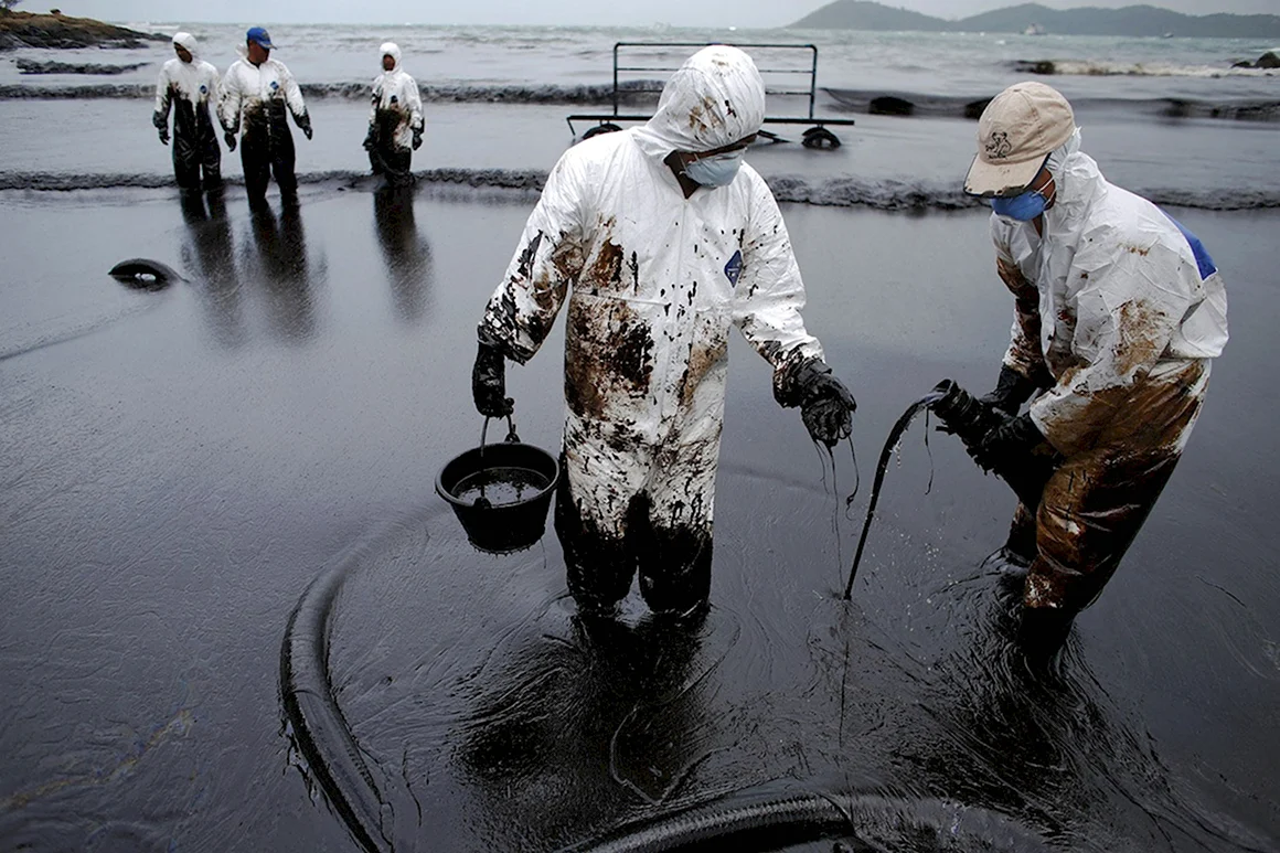Разлив нефти в Новороссийске 2021