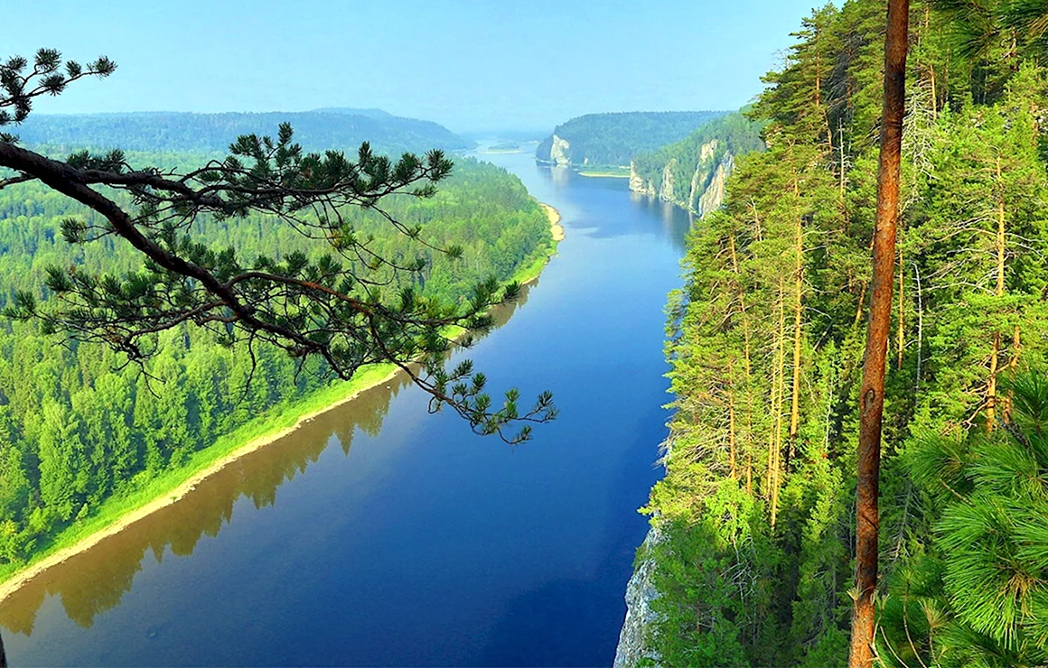 Река Чусовая Тайга
