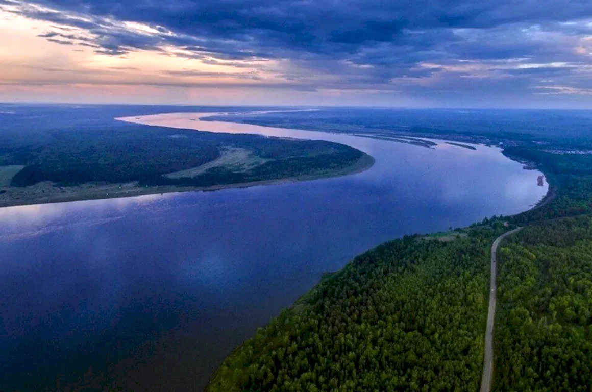 Река Енисей