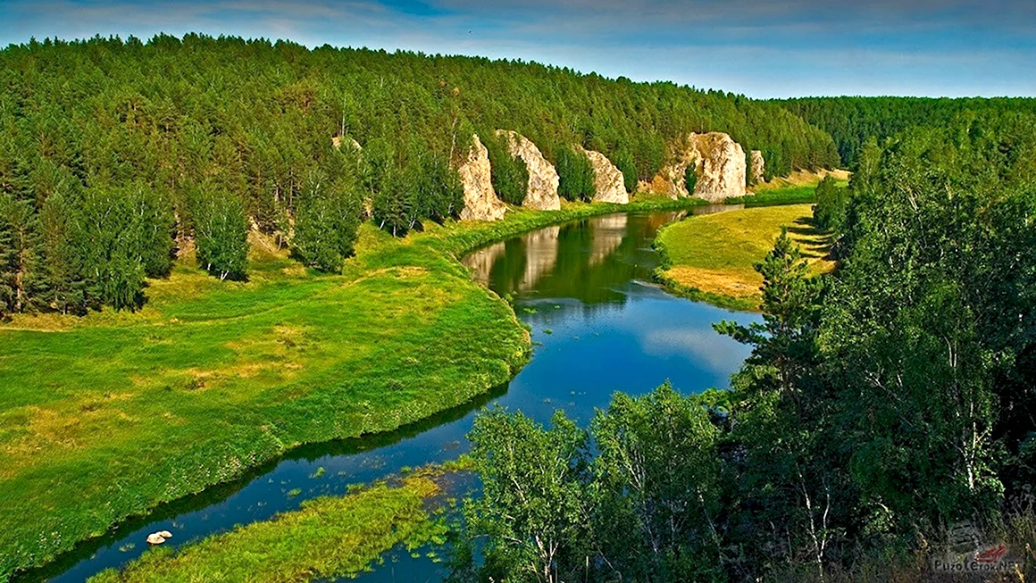 Река Исеть семь братьев