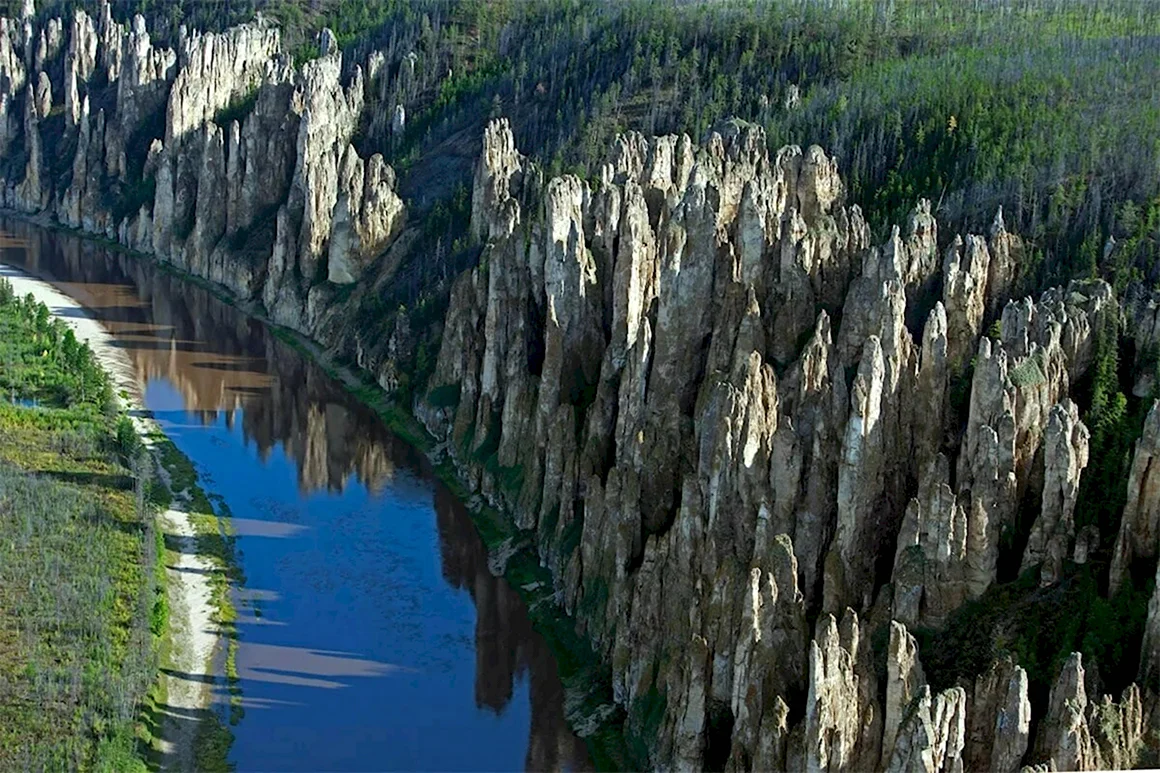 Река Лена Ленские столбы