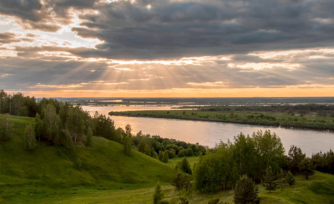 Река Ока Нижегородской области