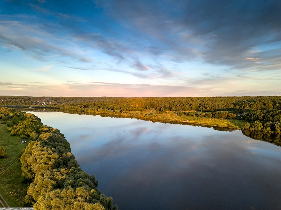 Река Ока в Дзержинске