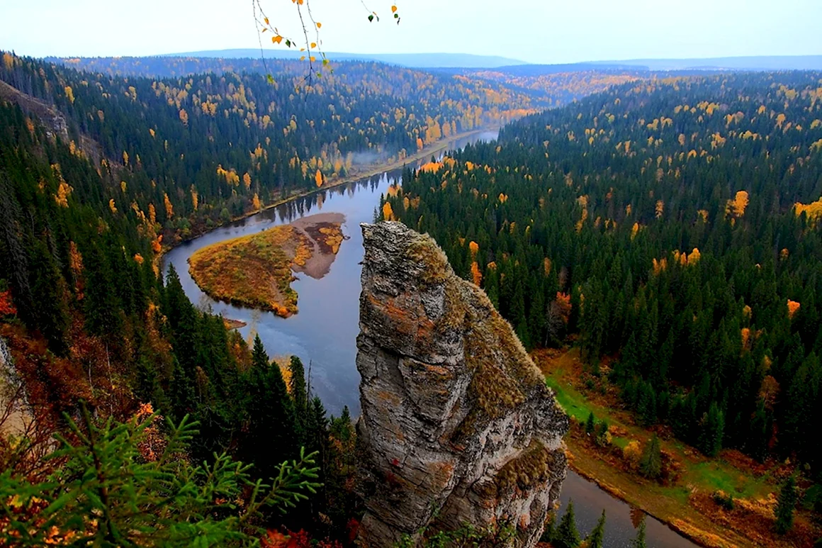 Река Усьва Пермский край