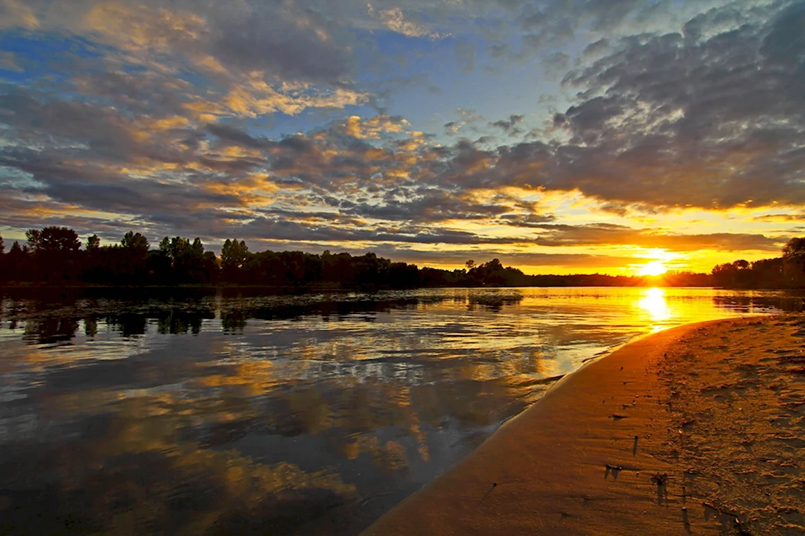 Река Волга Ярославль