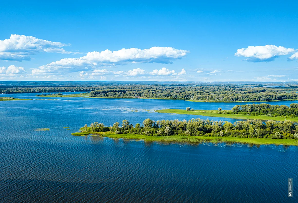 Река Волга Кстово