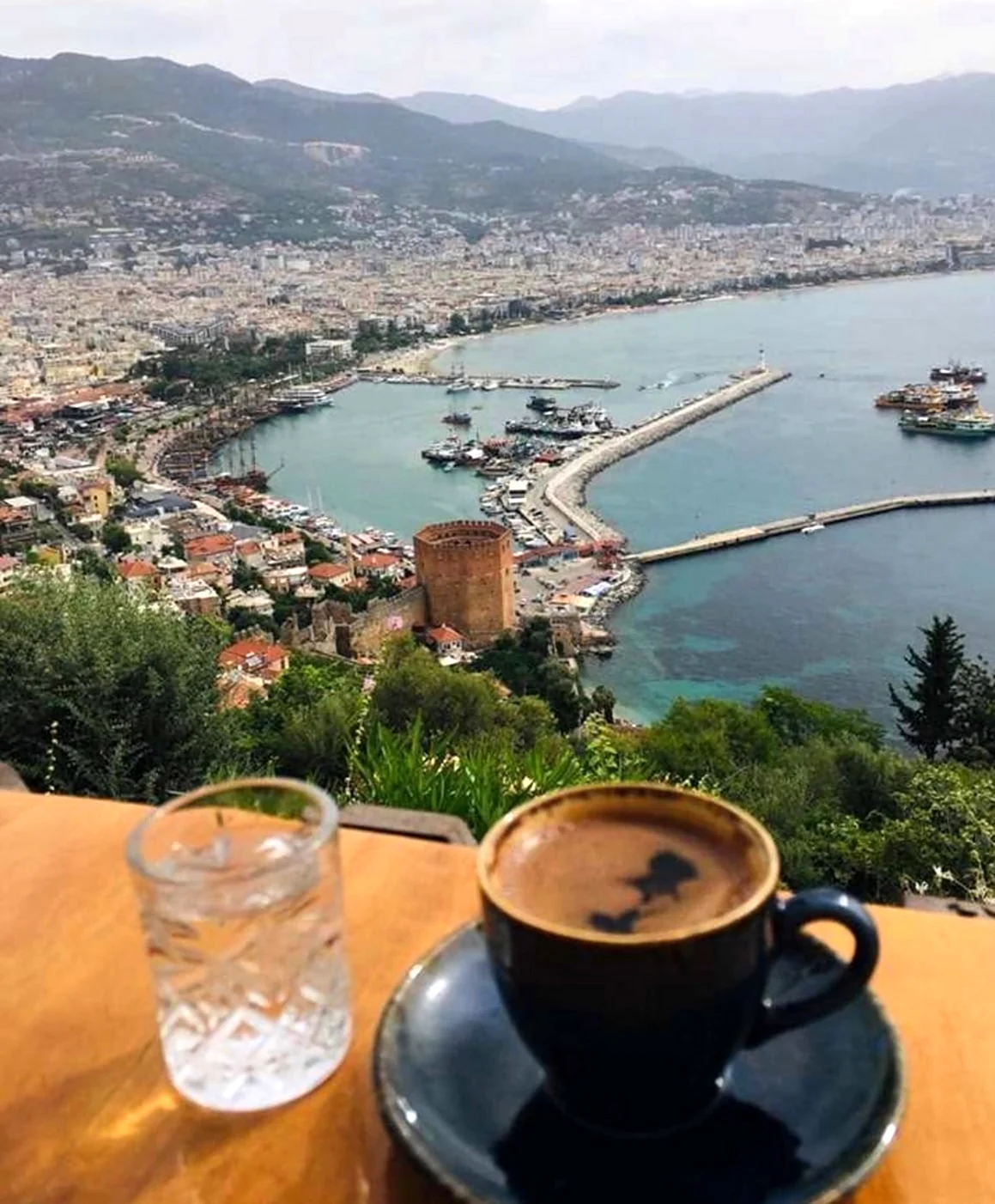 Ресторан Кале панорама Аланья