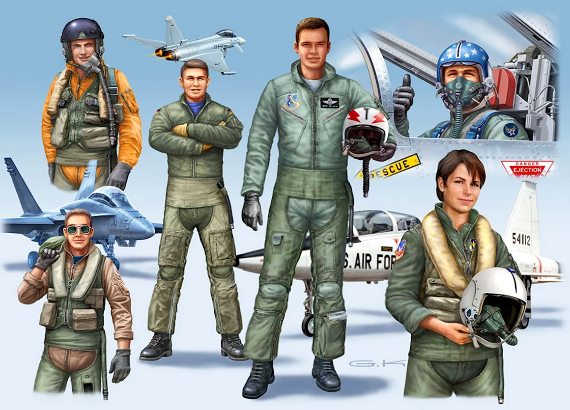 Revell 172 NATO Pilots