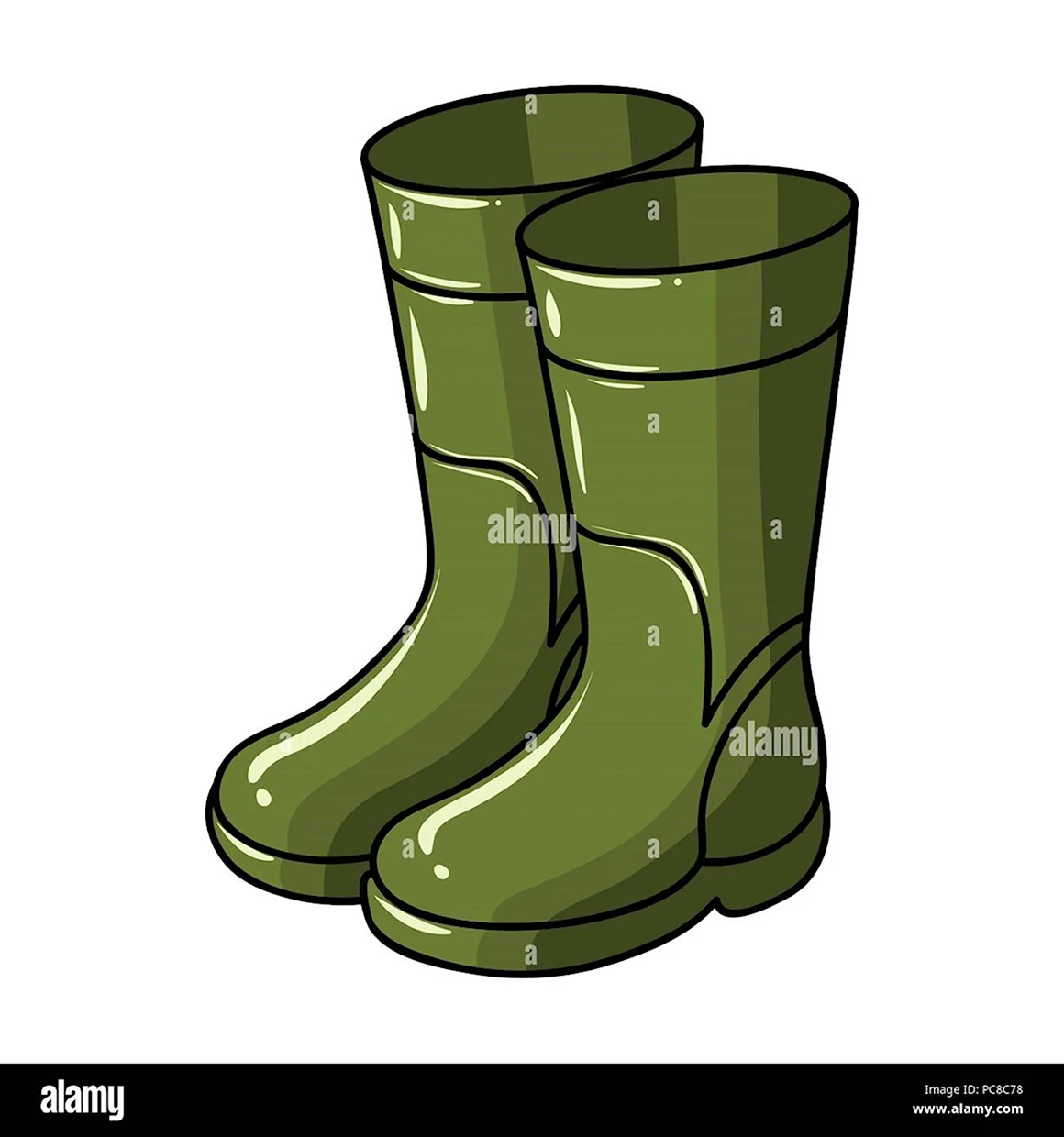 Резиновые сапоги cartoon